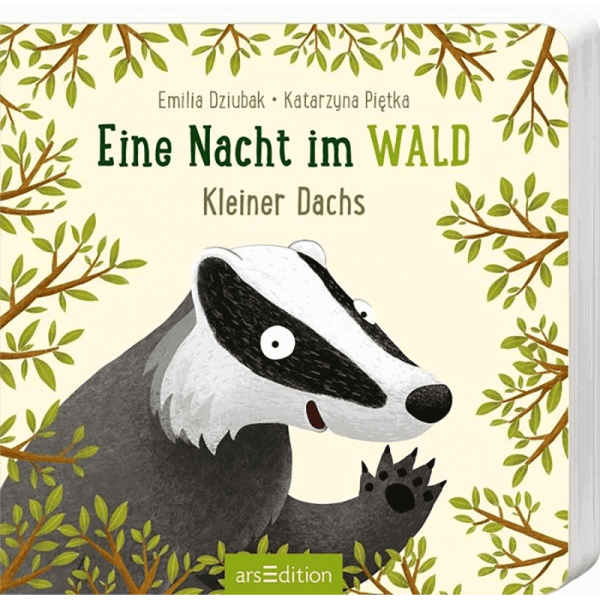 Kinderbuch "Eine Nacht im Wald - Kleiner Dachs"